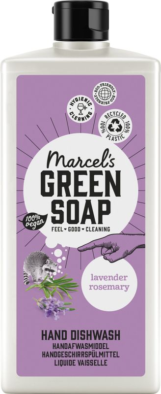 Marcel's Green Soap Afwasmiddel Lavendel & Rosemarijn - 500 ml