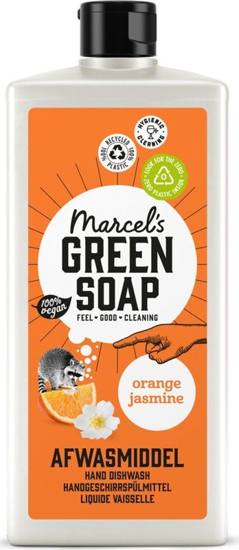 Marcel Green Soap afwasmiddel Sinaasappel & Jasmijn