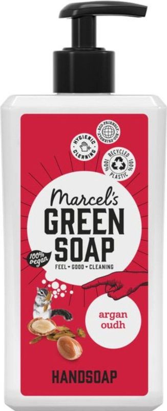 Marcel's Green Soap Handzeep Argan & Oudh -  500 ml