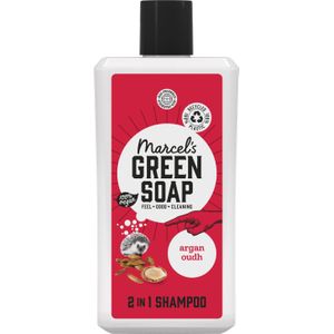 Marcel's Green Soap Shampoo Caring Argan en Oudh (300 ml)