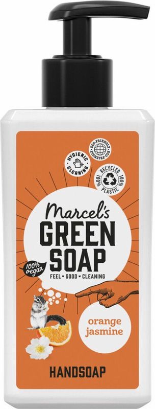 Marcel's Green Soap Handzeep Sinaasappel & Jasmijn - 500 ML