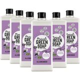 6x Marcel's Green Soap allesreiniger lavendel en rozemarijn (750 ml)