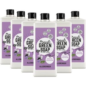 6x Marcel's Green Soap Allesreiniger Lavendel & Rozemarijn 750 ml