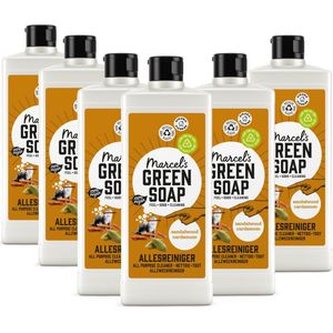 Marcel's Green Soap - Allesreiniger - Sandelhout & Kardemom - 100% Vegan - 100% Gerecycled Plastic