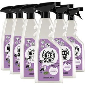 Marcel's Green Soap Allesreiniger Spray - Lavendel & Rozemarijn - 6 x 500ml