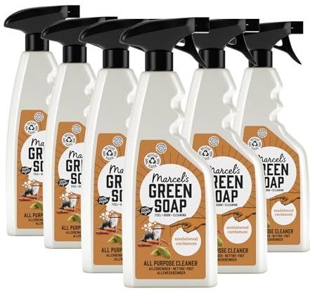 Marcel's Green Soap - Allesreiniger Spray - Sandelhout & Kardemom - 100% Gerecycled Plastic - 750 ml