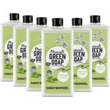 6x Marcel's Green Soap Afwasmiddel Basilicum & Vetiver Gras 500 ml