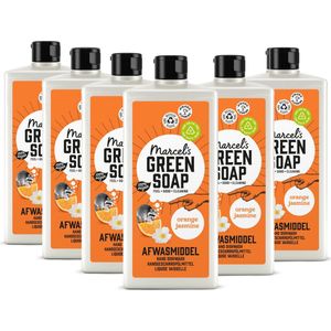 Marcel's Green Soap - Afwasmiddel - Sinaasappel & Jasmijn - Plantaardige Zepen