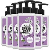 6x Marcel's Green Soap Handzeep Lavendel & Rozemarijn 250 ml