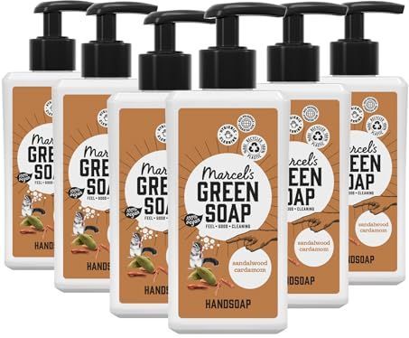 Marcel's Green Soap - Handzeep - Sandelhout & Kardemom - 250 ml - Vegan