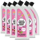 6x Marcel's Green Soap Toiletreiniger Patchouli & Cranberry 750 ml