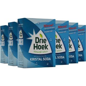 Driehoek Kristal Soda - 6 x 600 gram – voordeelverpakking