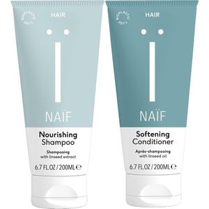 Naïf - Shampoo & Conditioner Voordeelset - Haarverzorging - 2x200ml