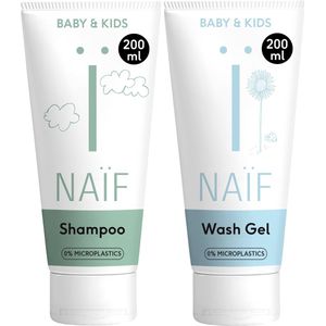 Naif Verzorgingsset Baby 2St 200ml