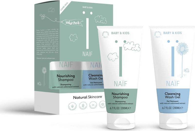 Naif Pflegeset Baby 2St 200ml