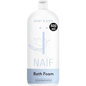 Naïf - Verzorgende Badschuim - 500ml - Baby's & Kinderen - Met Natuurlijke Ingrediënten