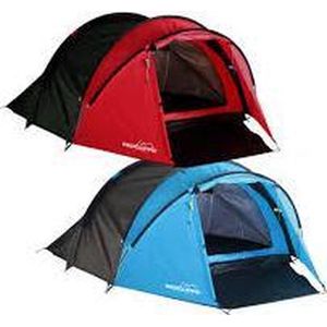 Redcliff Dome Tent /2 - Rood/ Blauw - 2 Persoons