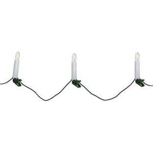 Kerstverlichting kaarsen - Lichtsnoer 30 lampjes - Warm wit