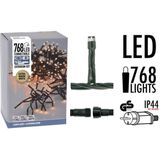 Koppelbare Clusterverlichting - 768 LED - 5.5m - extra warm wit