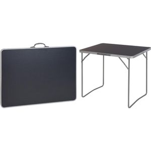 Redcliffs - Inklapbare Campingtafel - Grijs - Aluminium Frame - MDF Bovenblad