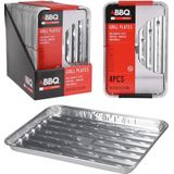 Bbq grill schalen set 4 stuks
