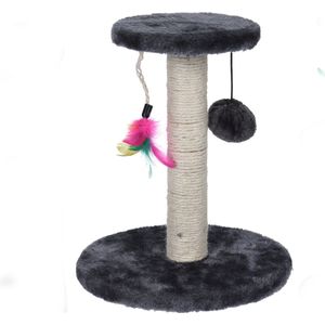 Cats Collection krabpaal 30 Cm Sisal Grijs