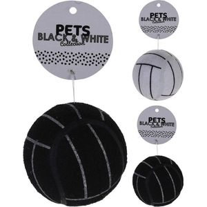 MaatShopXL | Basic Pets Black And White Collection Honden Speelgoed-Bal 7.5 Cm Assorti