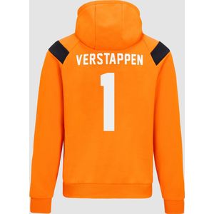 Red Bull Racing Max Verstappen Hoody Oranje Nr1 Size : XL - Dutch Grand Prix - Formule 1