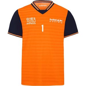 Red Bull Racing Max Verstappen Oranje Shirt NR 1 - Formule 1 - Dutch Grand Prix