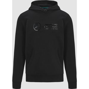 2024 Mercedes Mens Stealth Logo Hoody (Black)