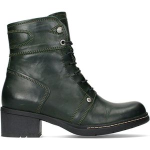 Wolky - Red Deer - Enkellaarzen - Zwart - Leder