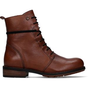Wolky Enkellaarsjes en boots Murray XW cognac leer