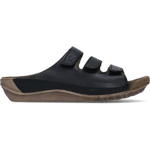 Wolky Dames Slipper Nomad - 0053250-000 Zwart - Maat 39