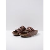 Wolky Slippers Nomad cognac geolied leer