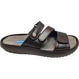 Wolky - Sense 00885 - Slippers - Zwart - Lederen Materiaal