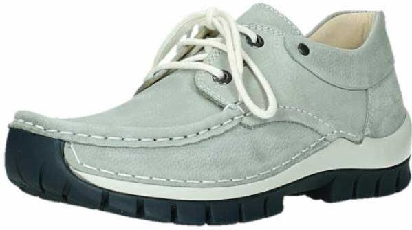 Wolky Veterschoenen Fly Summer lichtgrijs nubuck