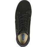 Wolky Hoge veterschoenen Why zwart nubuck