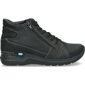 Wolky - Why - Laarzen - Antique Nubuck - Zwart - Leer