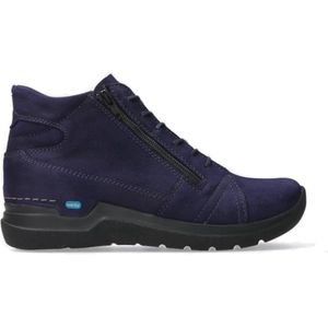 Wolky - Why - Veterschoenen - Antique Nubuck - Halfhoog - Rits- en Vetersluiting