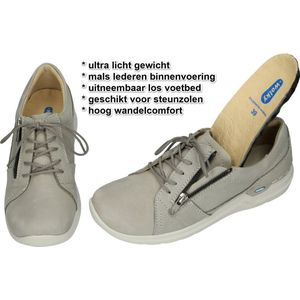 Wolky Veterschoenen Feltwell lichtgrijs nubuck