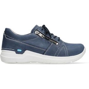 Wolky Veterschoenen Feltwell denim nubuck