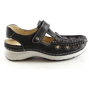 Wolky - Rolling Sun 07204 - Bandschoenen - Zwart