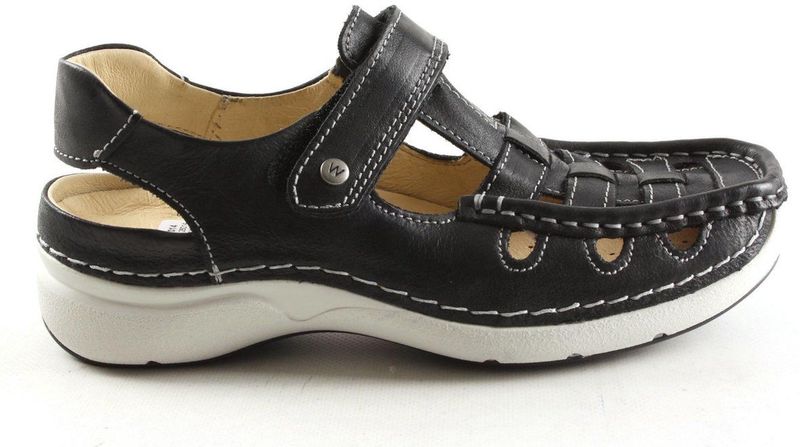 Wolky - Rolling Sun 07204 - Bandschoenen - Zwart