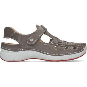 Inbetween Wolky Women Rolling Sun Oxford Leather Grey