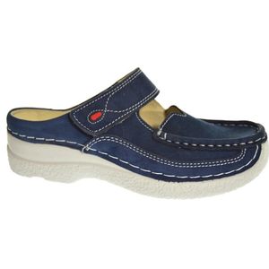 Wolky - Roll Slipper - Denim - Nubuck