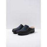 Wolky Seamy Slide Oiled nubuck für Damen, blau, Gr. 39 EU