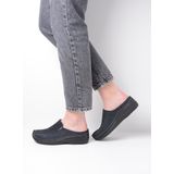 Wolky - Seamy Slide Oiled Nubuck - Instapper - Blue