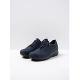 Wolky - Feltwell Antique Nubuck - Veterschoen - Blauw - Leer