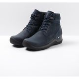 Wolky Hoge veterschoenen Whynot blauw nubuck