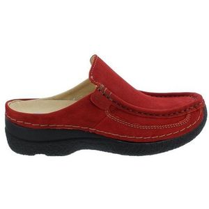 Instapper Wolky Women Roll Slide Antique Dark Red